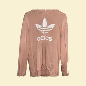 Adidas, pink, kids/teens, hood, long sleeve